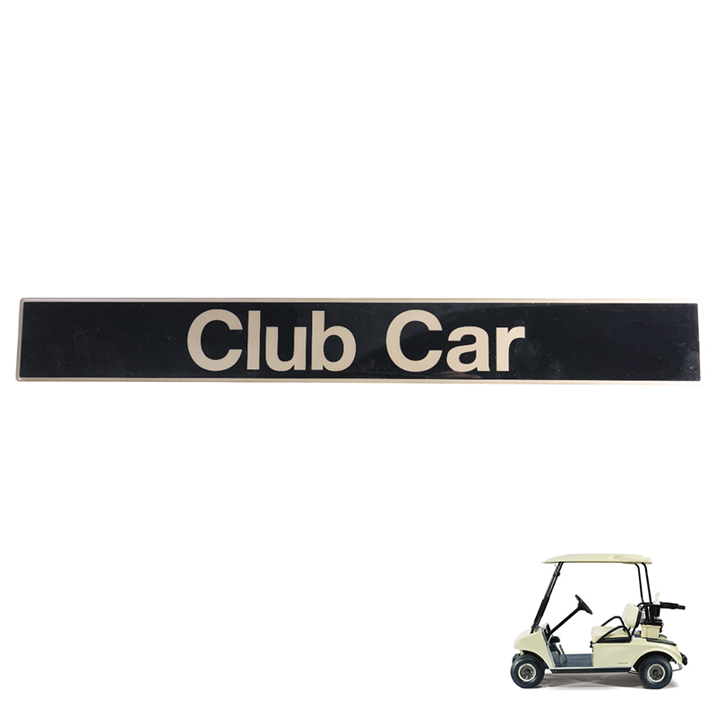 Golf Equipment Logo - Emblème autocollant avant Club Car DS