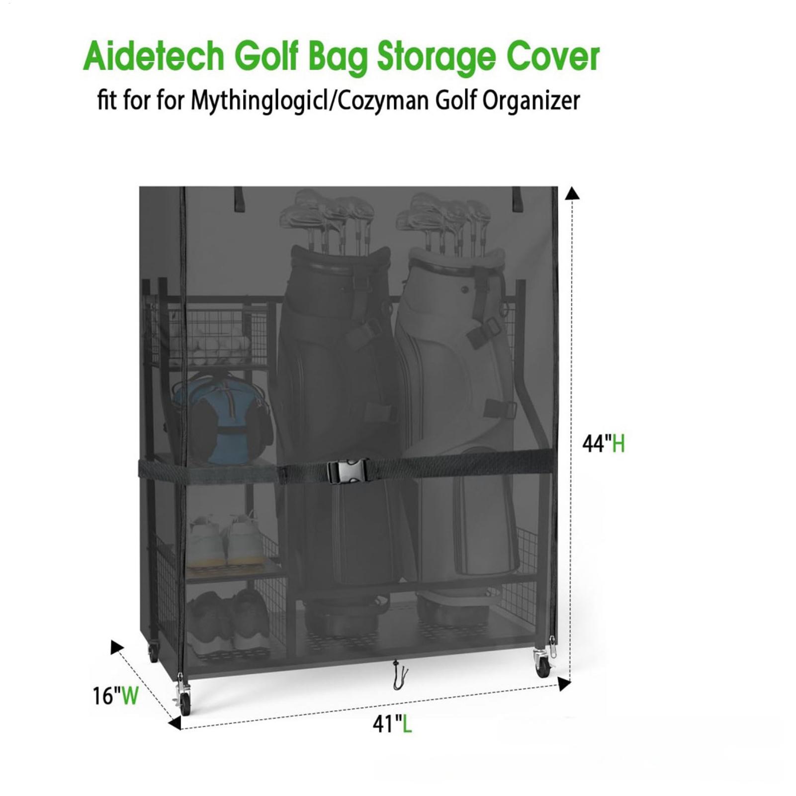 Golf Equipment Garage Organizer - Housse de protection pour support de