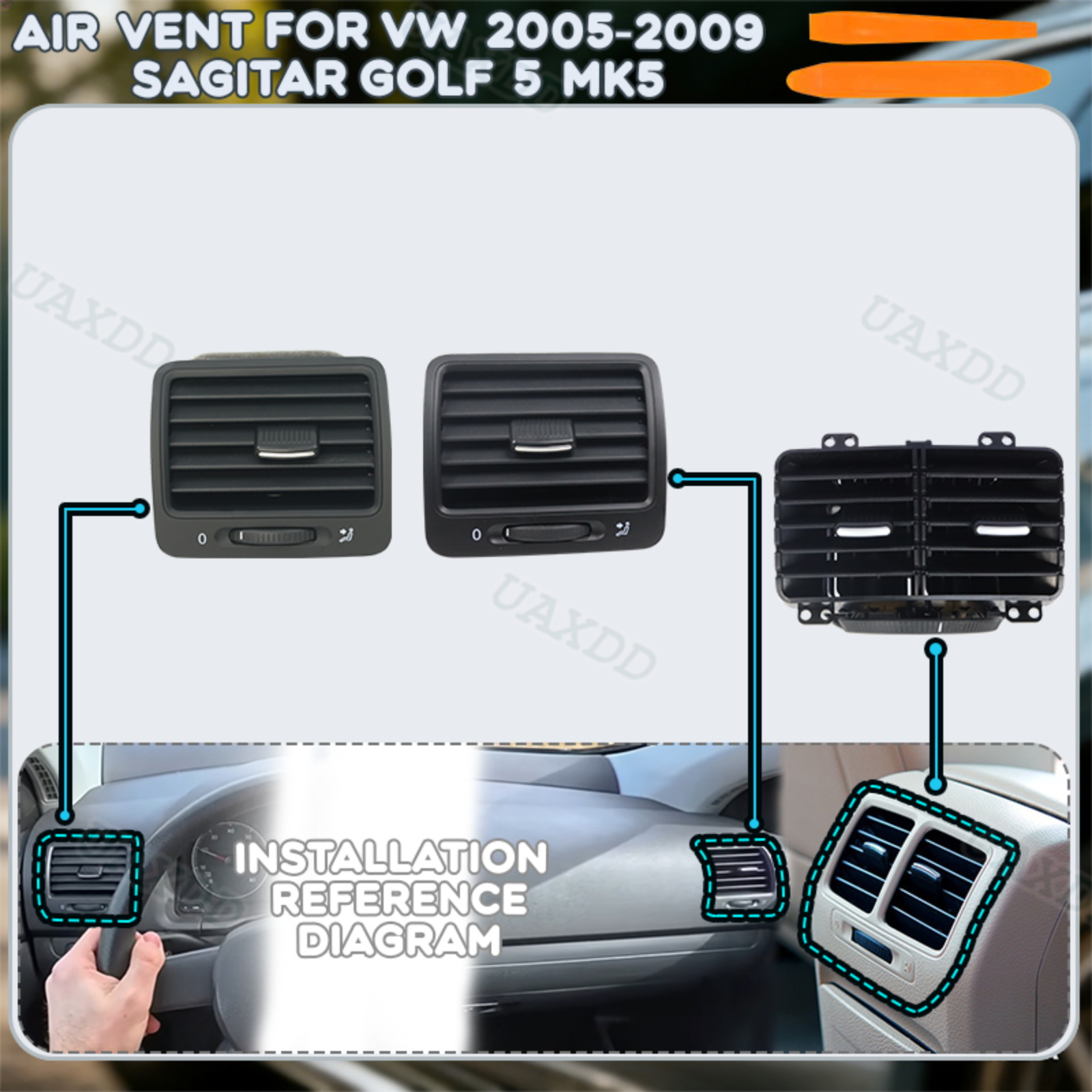 Golf Equipment Outlet - Pièces de ventilation pour grille de