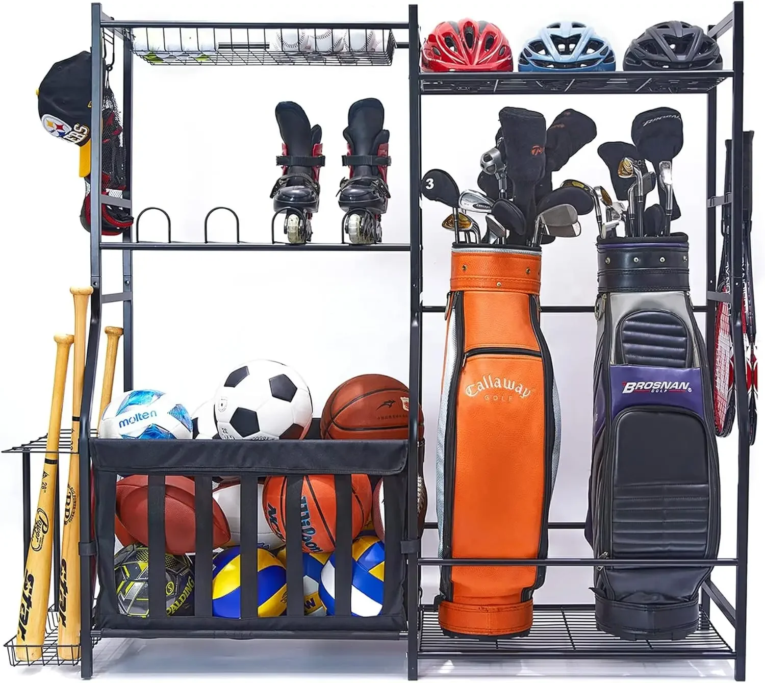 Golf Equipment Garage Organizer - Organisateur d'équipement sportif de garage, support