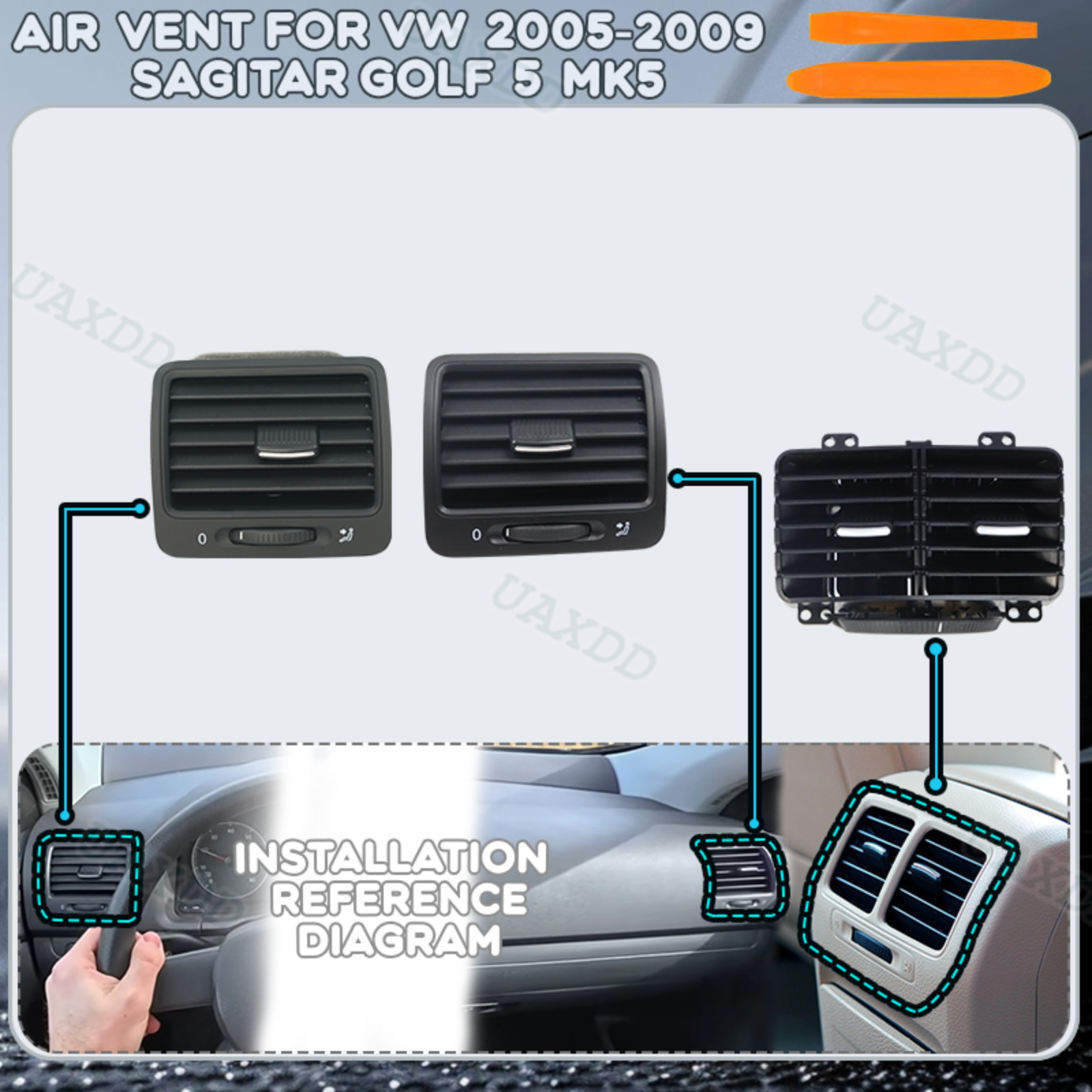 Golf Equipment Outlet - Grille de ventilation de climatisation pour