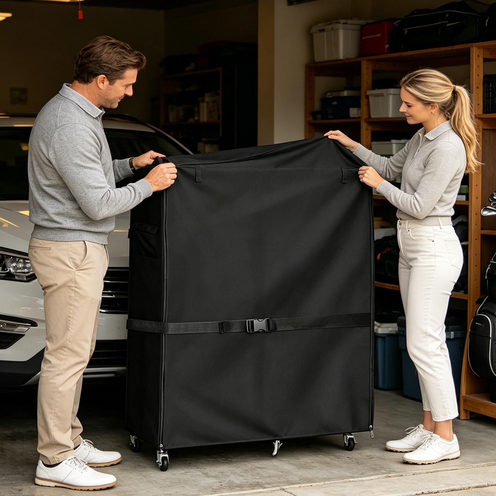 Golf Equipment Garage Organizer - Housse anti-poussière pour support de rangement