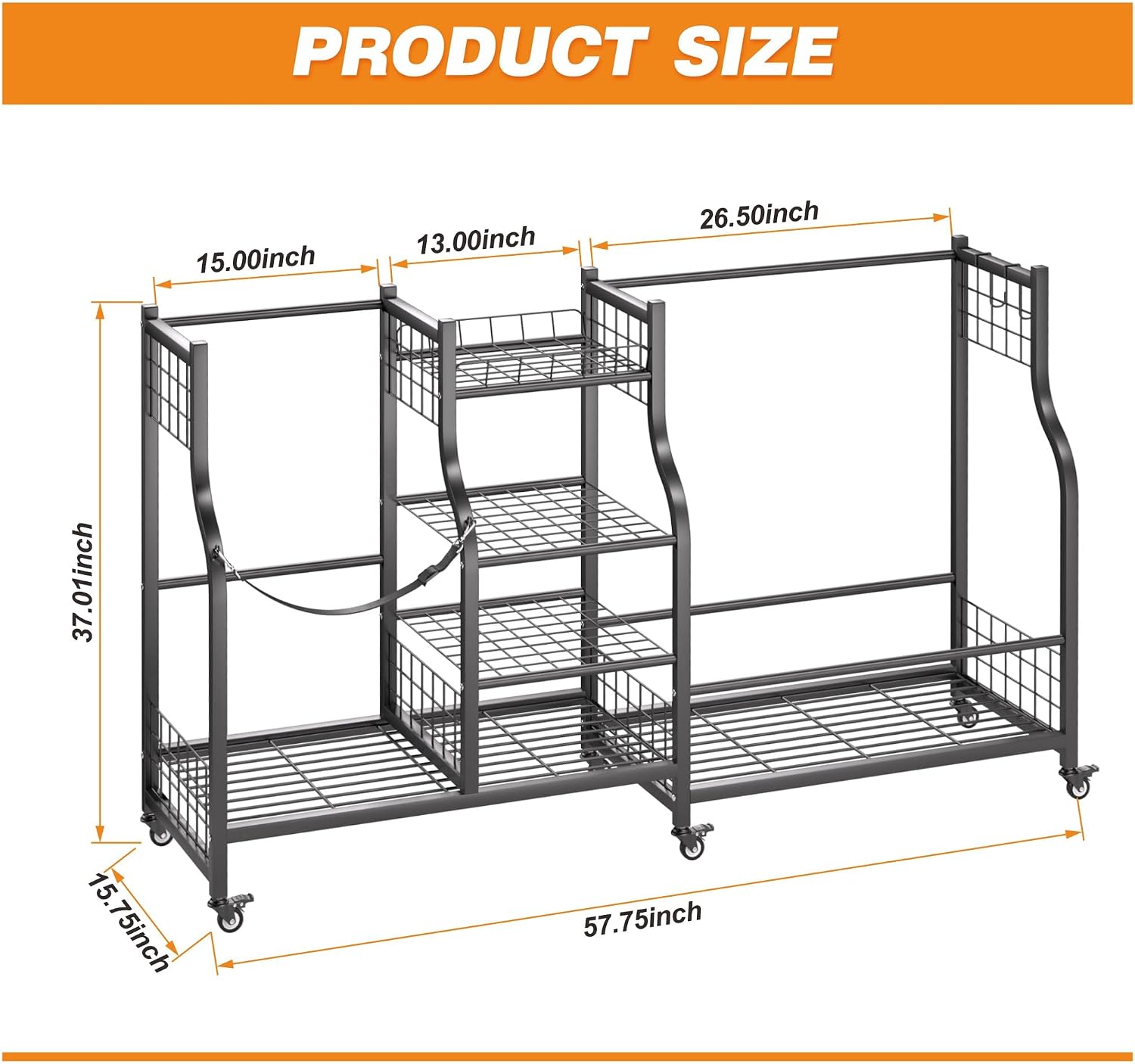 Support de rangement pour sac  - Golf Equipment Garage Organizer avis et prix