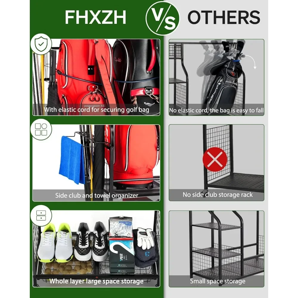 -Organisateur de Garage de sto - Golf Equipment Garage Organizer avis et prix