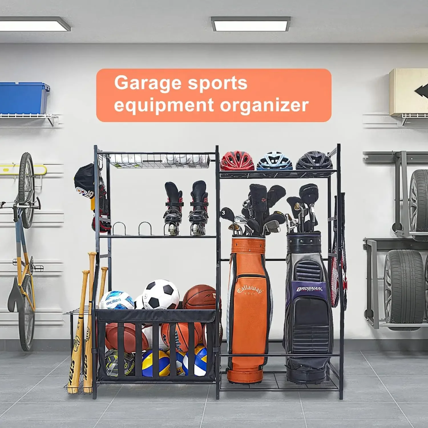 Organisateur d'équipement spor - Golf Equipment Garage Organizer avis et prix